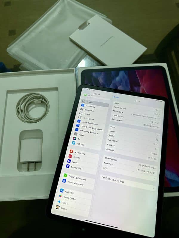 iPad Pro 2020 128gb Complete Box 7