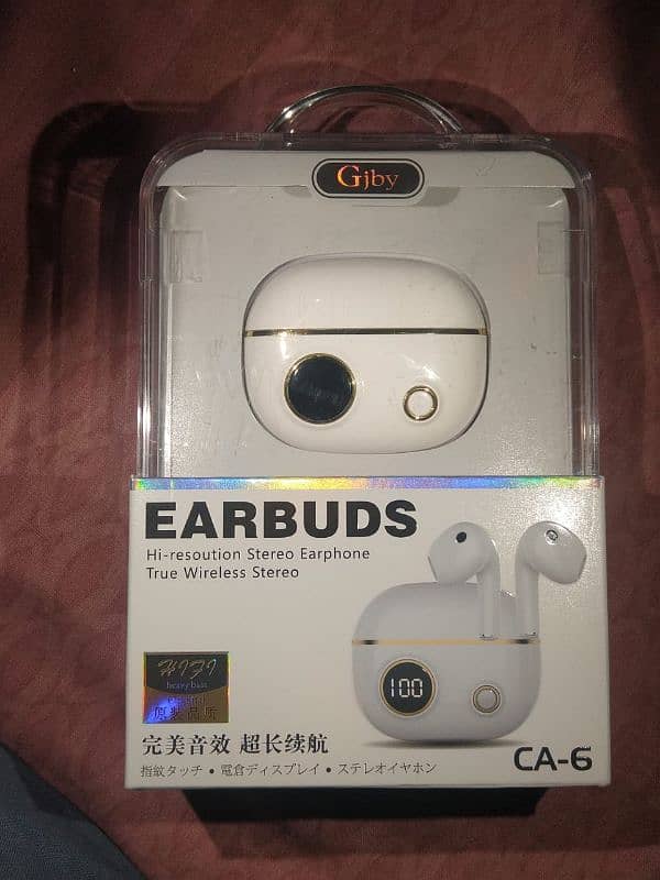 earbuds CA6 hi. resoution stereo earphones tru wireless stereo 2