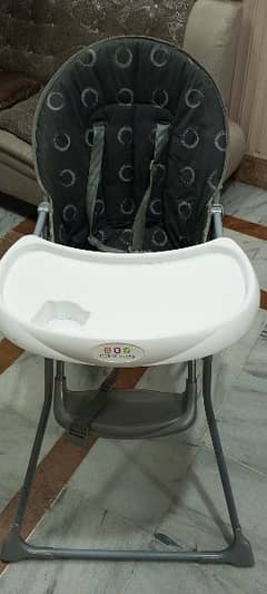 baby dinning chair almost new