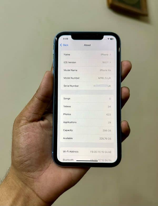 iPhone XR 256gb Non Pta 9