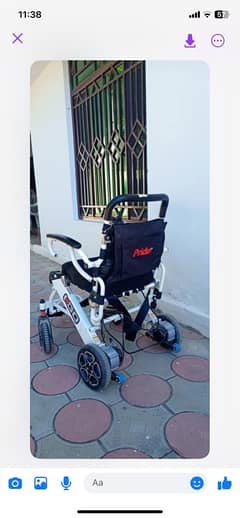 electric power foldable wheelchair 0