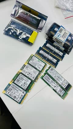 SSD Hard Drives and Ram