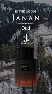 Junaid Jamshed Janan Oud, Eau de Parfum, For Men & Women, 100ml 1