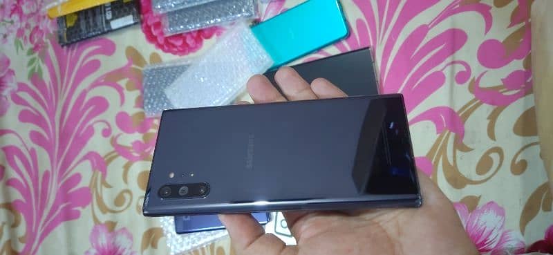 Galaxy note 10 plus 12GB 256GB  PTA ok  approved IMEI change life time 0