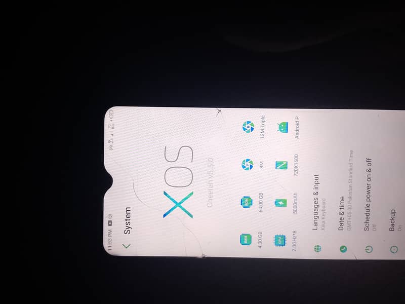 Infinix Hot 8 pta Approved 4 gb 64 gb 5000Mah battery All ok phone 13