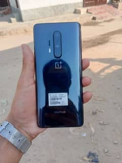 one plus 8pro 12.256gb with box charge penal ma line ha Baki 10by 10