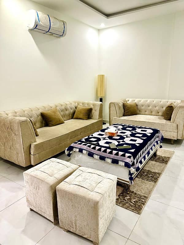 Fully Furnished 3 Bed Apartment in LDA Avenue 6