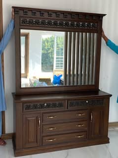 Console and Mirror (Used)