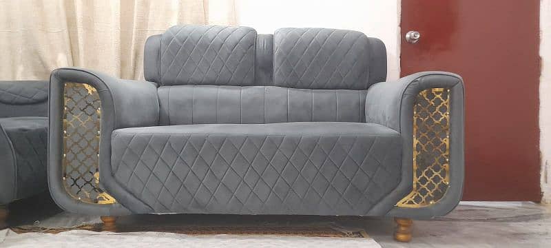 ASSALAM O ALLAIKUM 7 SEVEN SEATER SOFA NEW WARRANTY AVAILABLE. 1