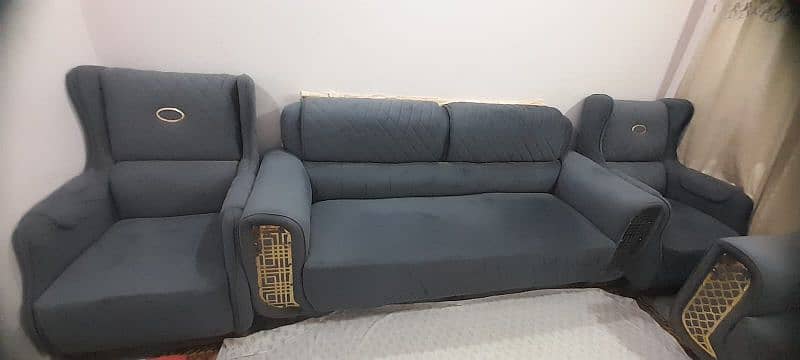 ASSALAM O ALLAIKUM 7 SEVEN SEATER SOFA NEW WARRANTY AVAILABLE. 3