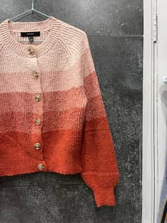 Three toned Orange gradient sweater