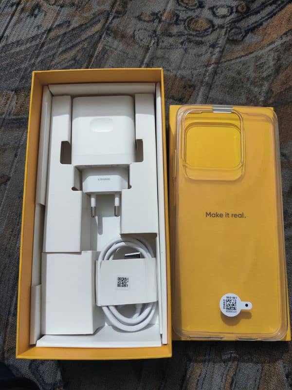 Realme C63 6/128 Brand new used just 3 days Market price: 38000 1