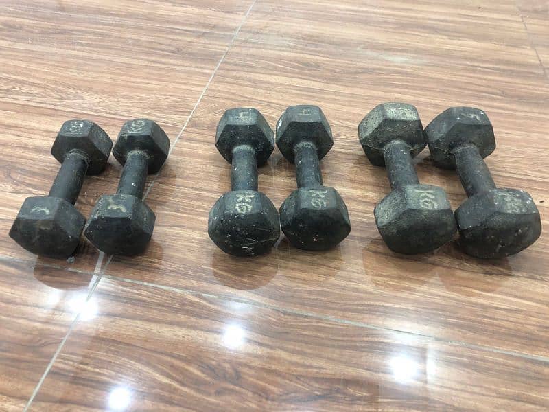 dumbbells (3 set) 1