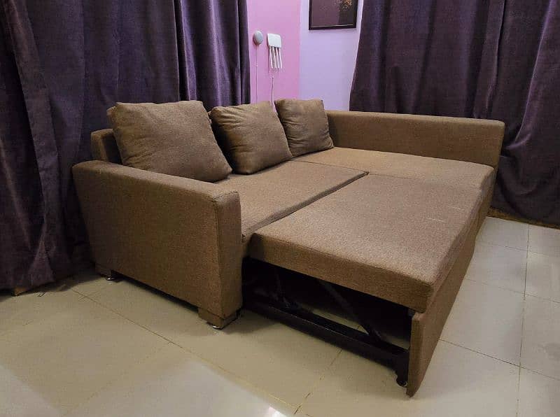 L Shape Sofa Cum Bed 5