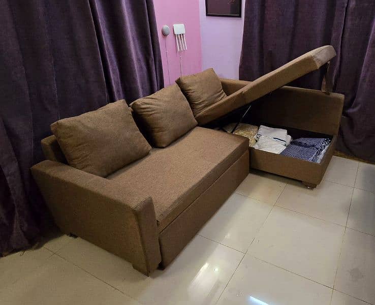 L Shape Sofa Cum Bed 7