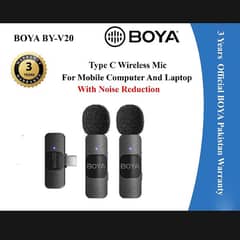 BOYA BY-V20 Wireless Microphone