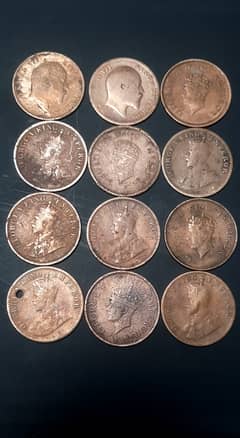 Lot of British india Rare and Old coins for sale. 0