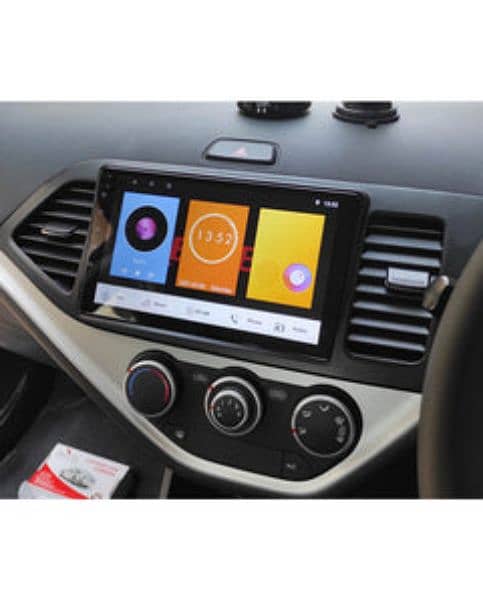 Kia Picanto Model 2019-2023 Android LCD Multimedia Panel 9 inch 2