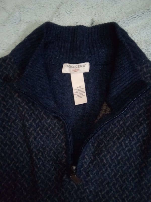 Dockers Cardigan sweater shirt 5