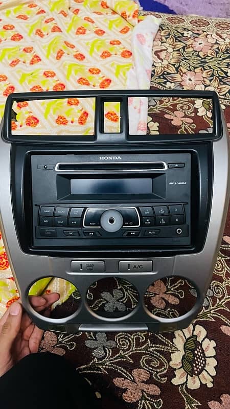 Honda City 2016 OEM Stereo Panel with AC Controls –Excellent Condition 1