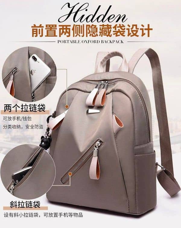 Nylon backpack 2