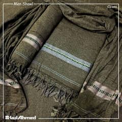 MEN'S VELVET TEXTURE SHAWLS