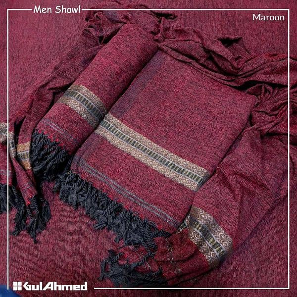 MEN'S VELVET TEXTURE SHAWLS 2