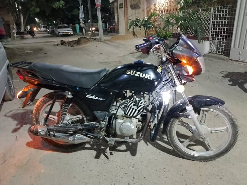 SUZUKI GD 110 2016 PERFECT CONDITION URGENT SALE READ ADD MOTORCYCLE 1