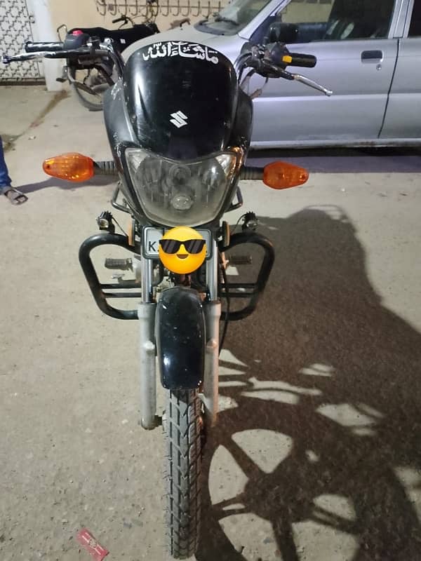 SUZUKI GD 110 2016 PERFECT CONDITION URGENT SALE READ ADD MOTORCYCLE 4