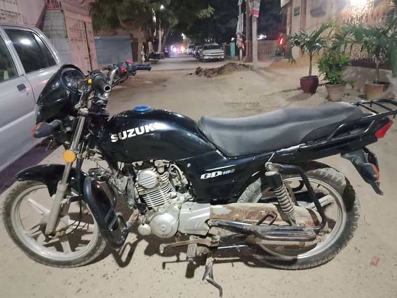 SUZUKI GD 110 2016 PERFECT CONDITION URGENT SALE READ ADD MOTORCYCLE 7