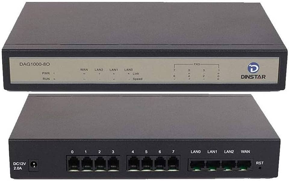 FXO /DVG 8 * FXO Analog VoIP Gateway 0