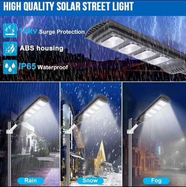 ABS Solar Street Lights, 12 hours backup 1