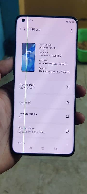 one plus 9pro double sim approve 6