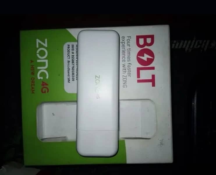 Zong bolt 4G device 1