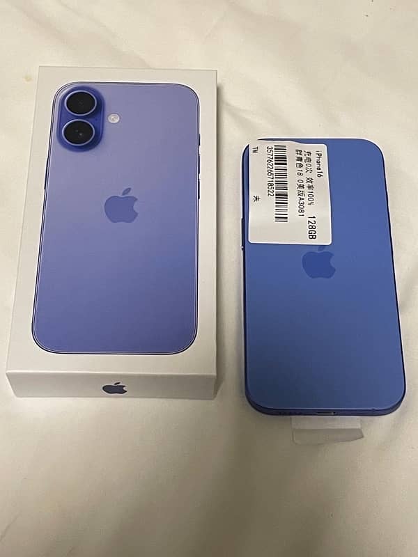 iPhone 16 deep blue 128g 0