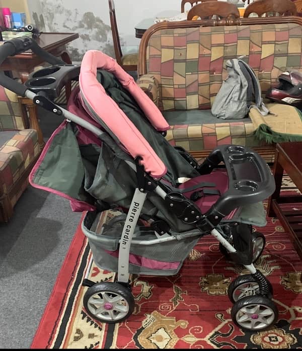 1- Baby Pram Imported  2- Baby Walker Imported 2