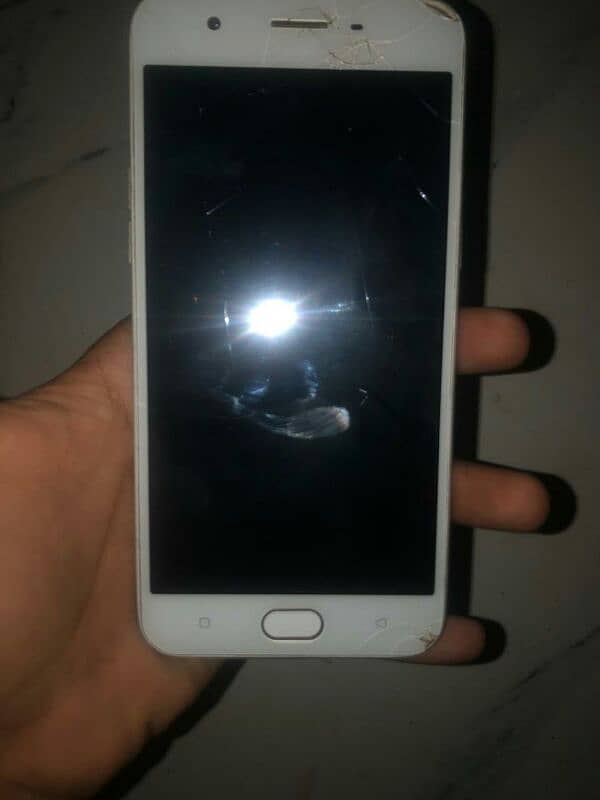 OPPO A57 only screen glass is broken 4 64 PTA approved 3