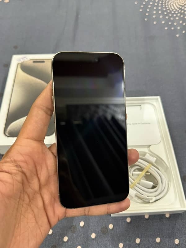 IPhone 15 Pro 128GB JV Natural Titanium 1