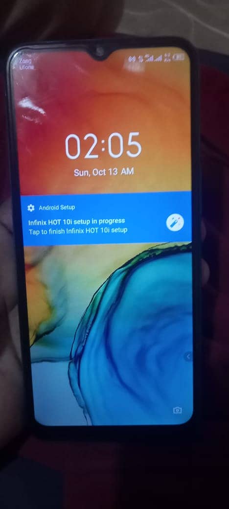 infinix hot 10i 4/128 condition achi hy 0