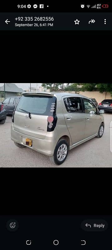 Daihatsu Mira custom 2007/2013 cont owner 03thre00389zero90 1