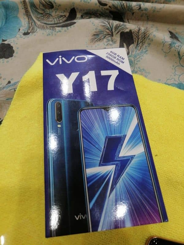 vivo y 17 8 GB ram 256 1