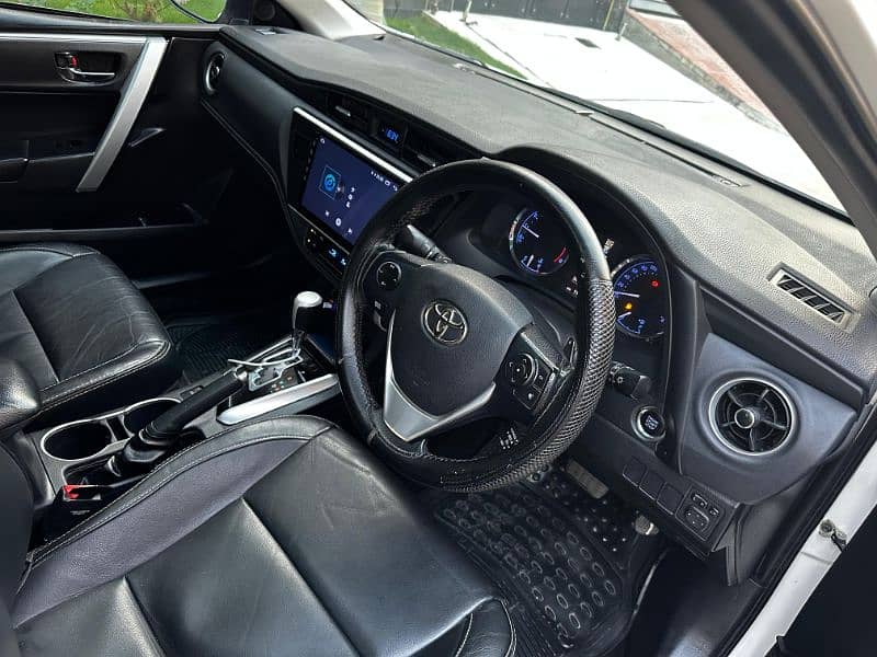 Toyota Altis Grande 2021 Black interior 5