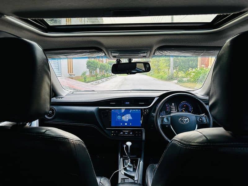 Toyota Altis Grande 2021 Black interior 10