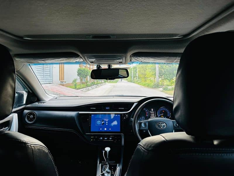 Toyota Altis Grande 2021 Black interior 11