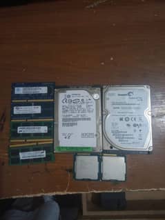 laptop hard disk proocessor and ram 0