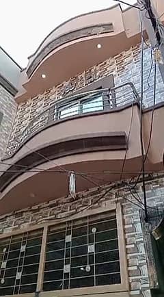 3 marla corner brand new house at Muzzaffar colony near Sabzazar B block