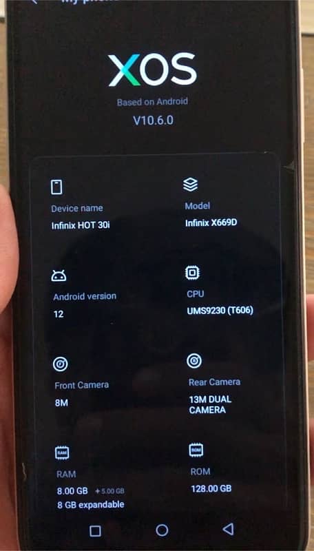 infinix  hot 30i  for sale 0