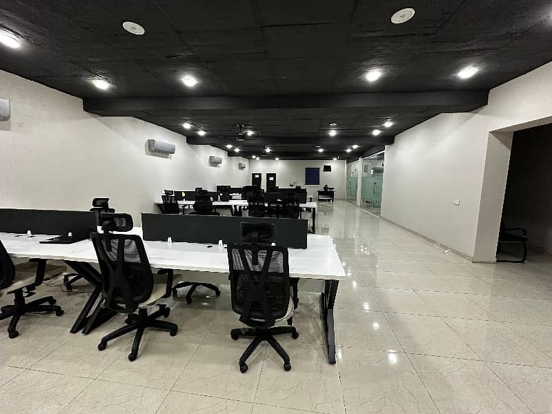 1 kanal hall available for offices 1