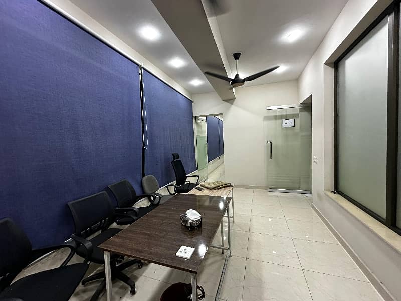 1 kanal hall available for offices 9