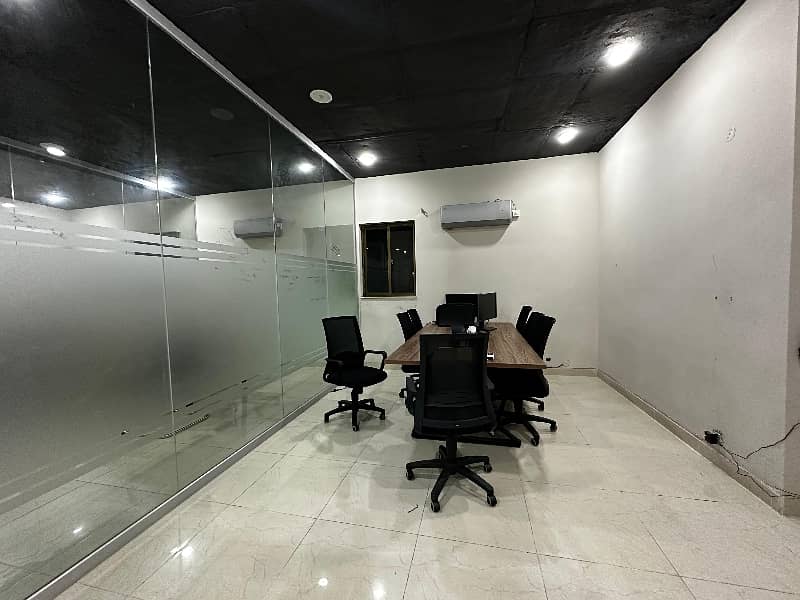 1 kanal hall available for offices 17